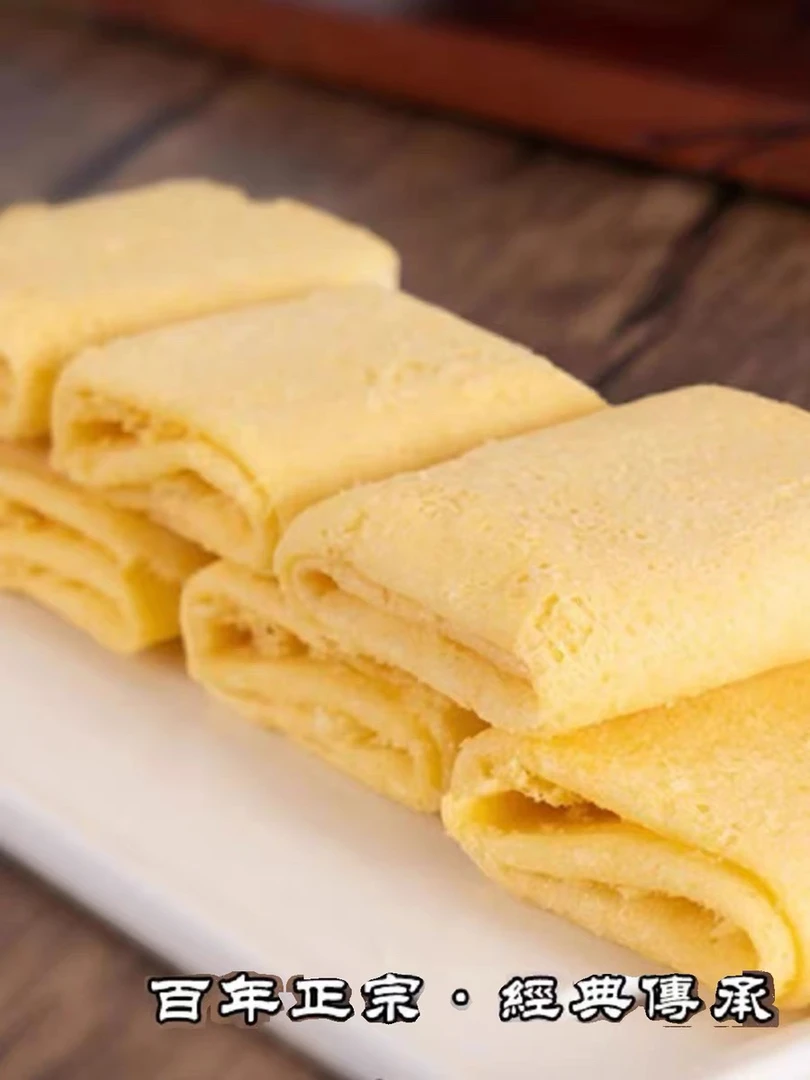 手工蛋卷凤凰卷珠澳特产新颖精选网红零食椰丝凤凰卷