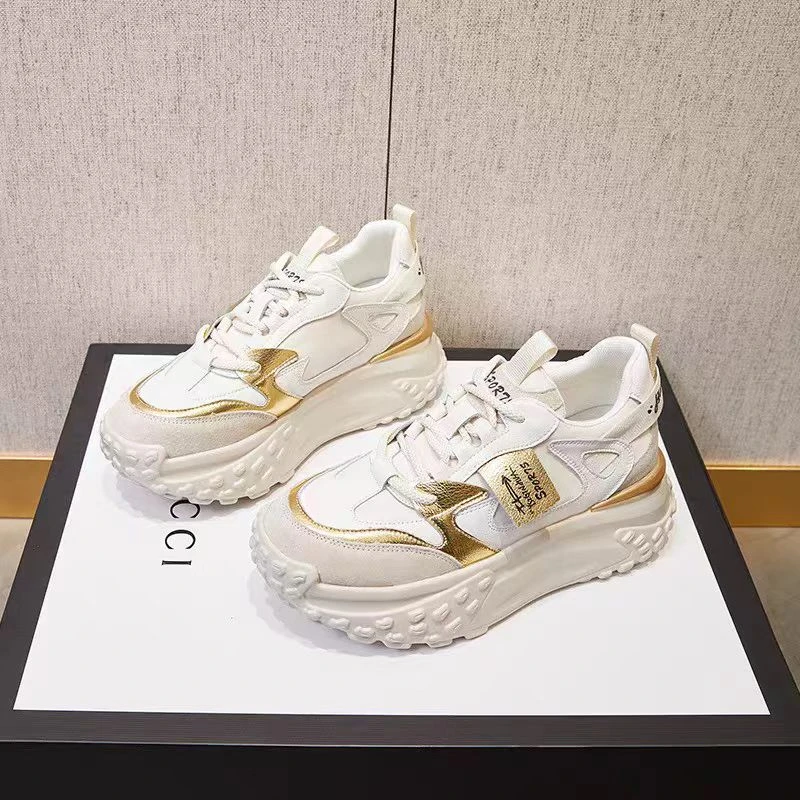 326厚底百搭春季新款老爹鞋