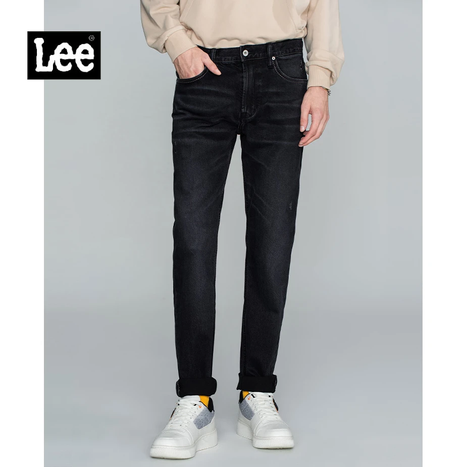 Lee【731版型】2022秋冬新101+破洞牛仔裤LMB1007313YS00F-A02682