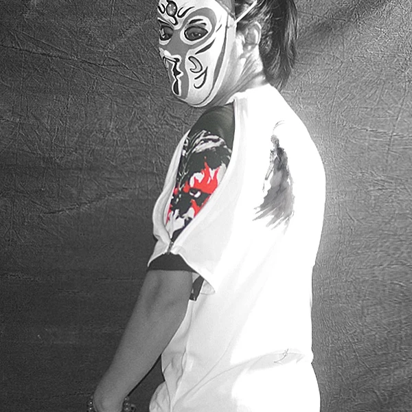 八古文【齐天大圣花臂】拉链短袖圆弧下摆T恤国风潮牌悟空印花T恤