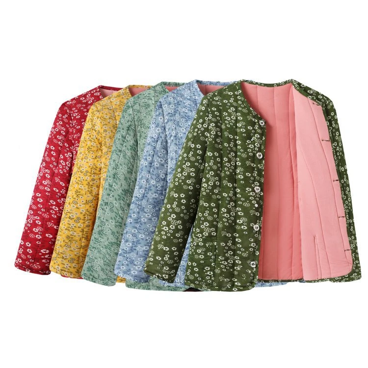 奶奶冬装棉衣内穿妈妈装冬季保暖轻薄小棉袄短款外套老人太太衣服