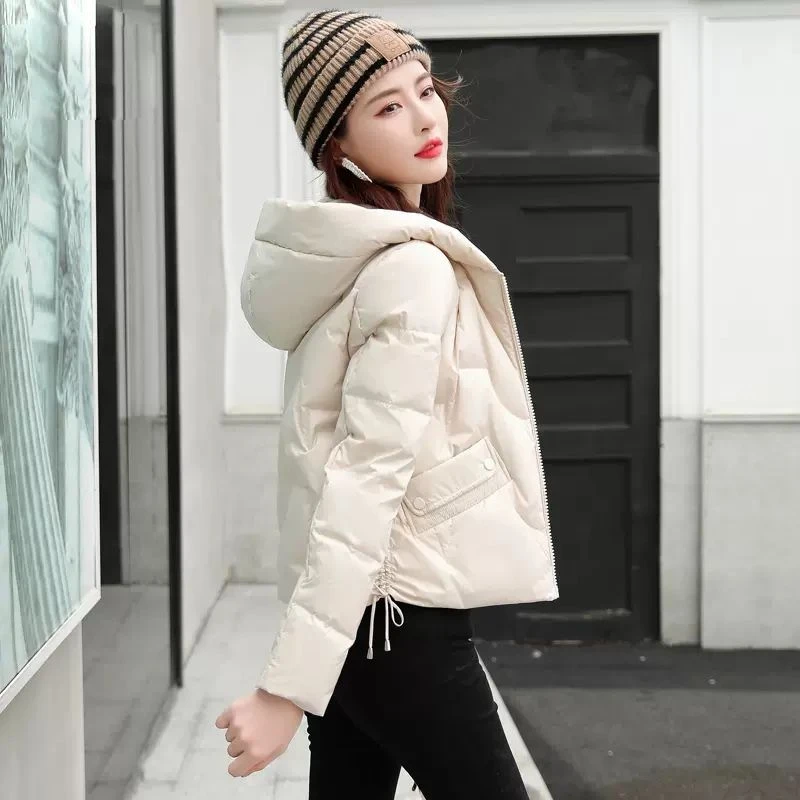 YAYA鸭鸭白鸭绒2024羽绒服新款短款羽绒女季时尚洋气小个子加厚衣