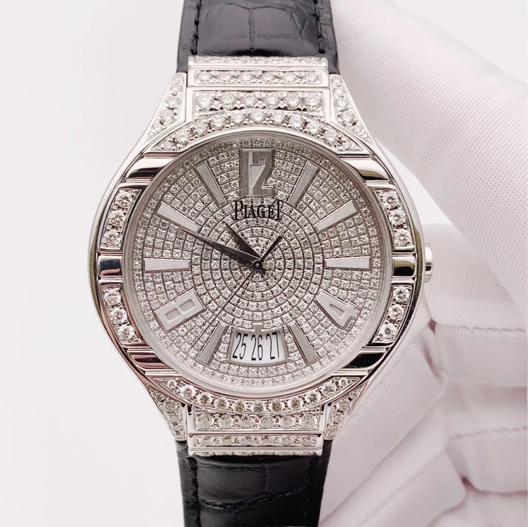 99新  米兰朵｜伯爵G0A31139｜后钻满天星18K白金材质｜原钻公价97万