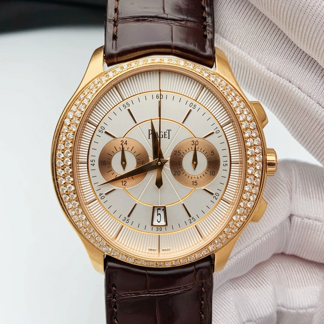 99新  米兰朵｜伯爵G0A37112｜表径43｜后钻工价40万3｜18K玫瑰金材质