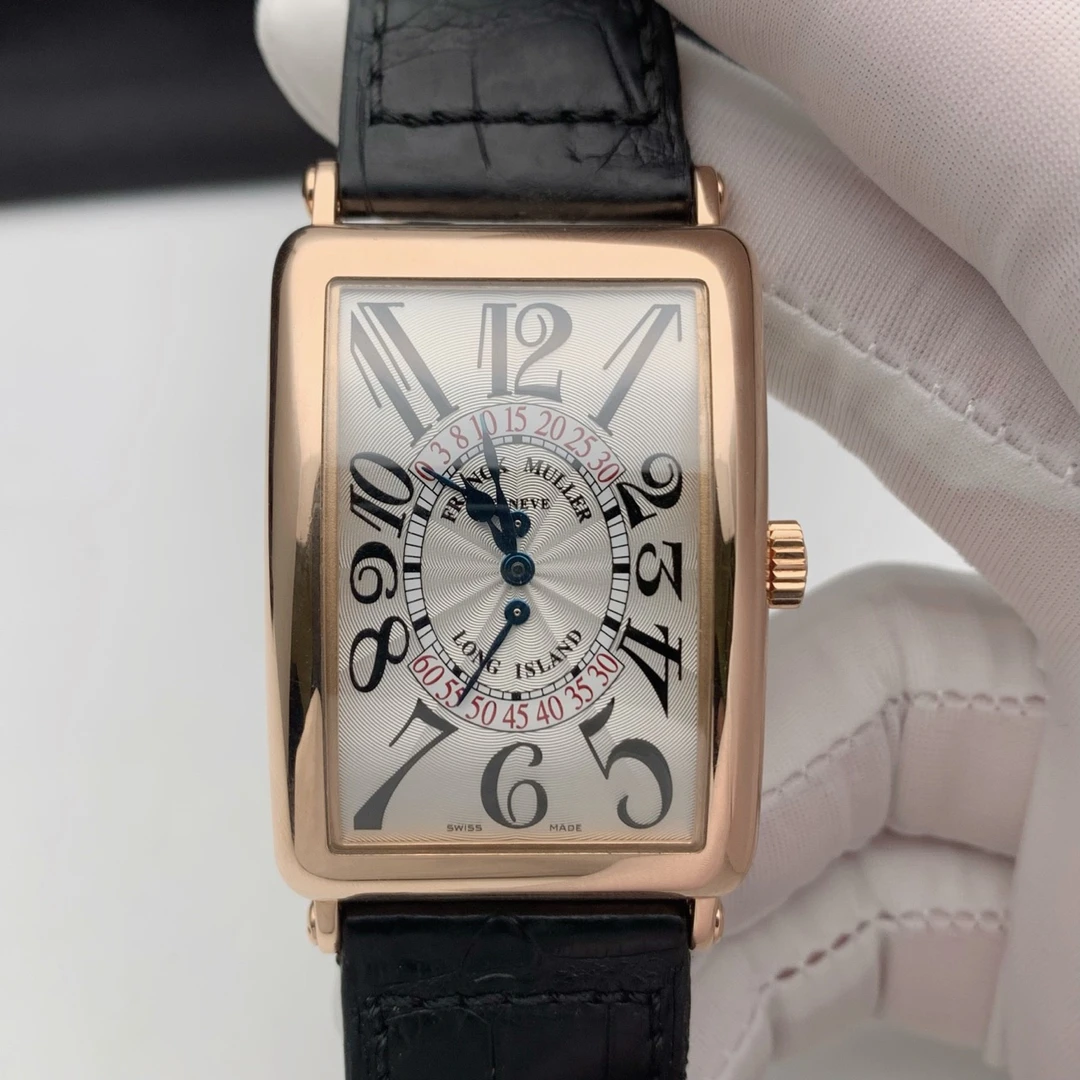 99新 Franck Muller/法兰克穆勒 1100DSR自动机械/男士金表/18K玫