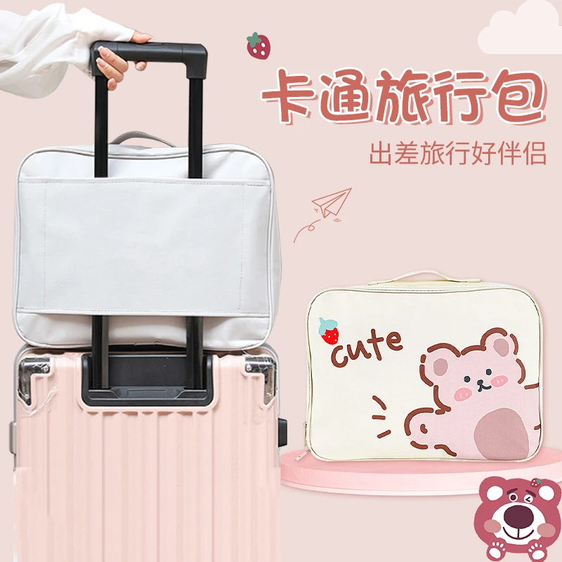 【外贸原单】便携防水手提旅行收纳包可套拉杆收纳袋行李袋拉杆包
