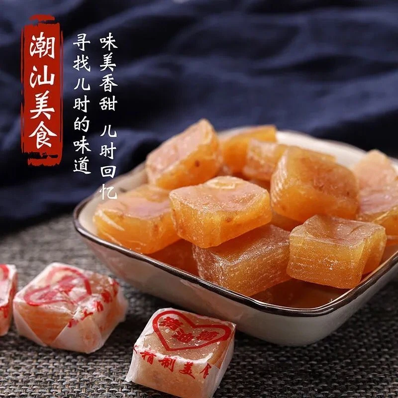 潮汕手工猪油糖老牌正宗经典猪油软糖传统特产休闲小零食8090后