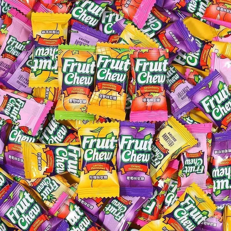 马来西亚果汁果超水果软糖结婚礼喜糖混合瑞士糖果小零食批发年货