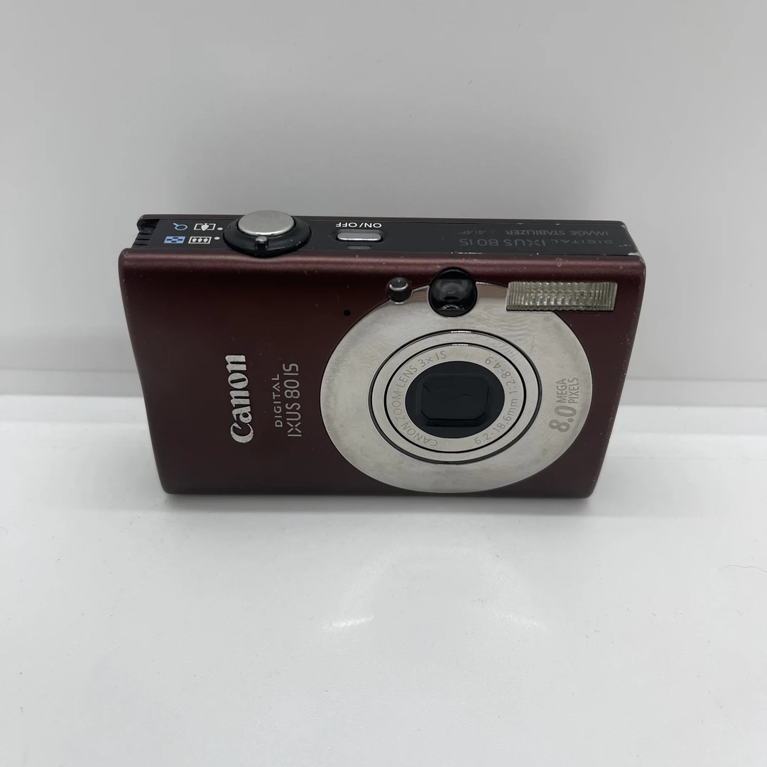 9新 Canon/佳能 佳能ixus80成色一般 人像好看ccd数码相机便携