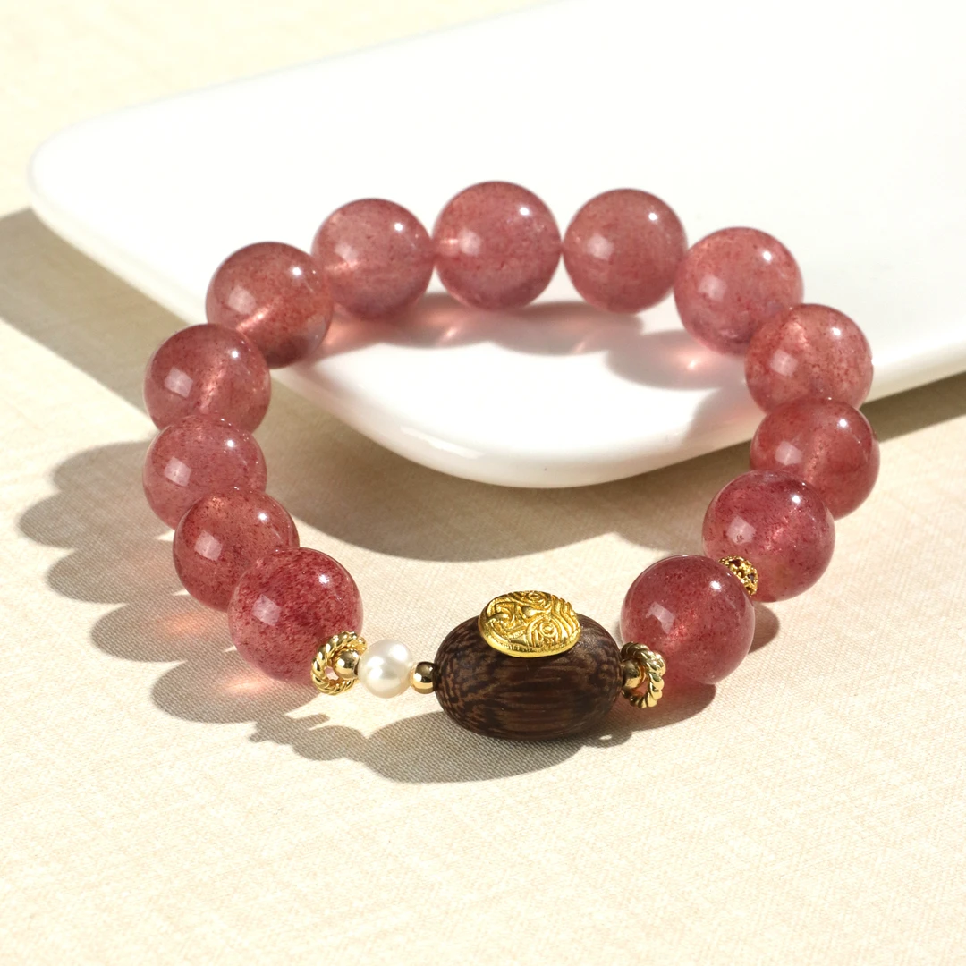 DL1517草莓晶手链-12