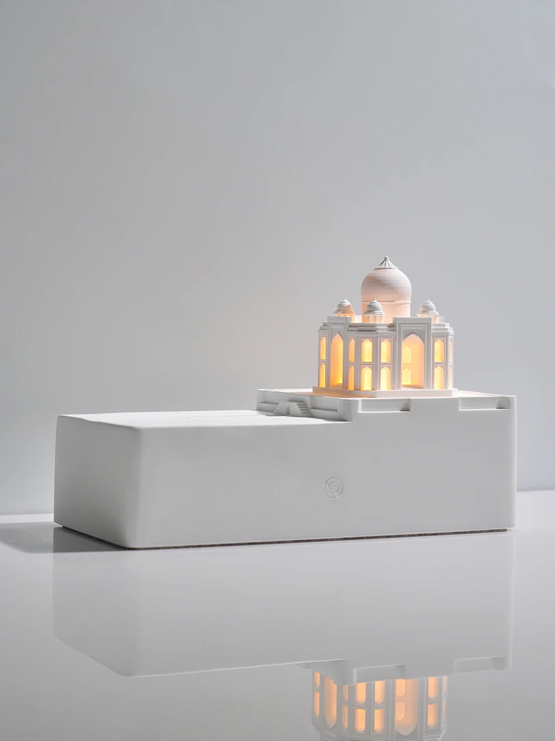 结婚礼物泰姬陵无线充电小夜灯蓝牙音响床头氛围摆件新人订婚礼品