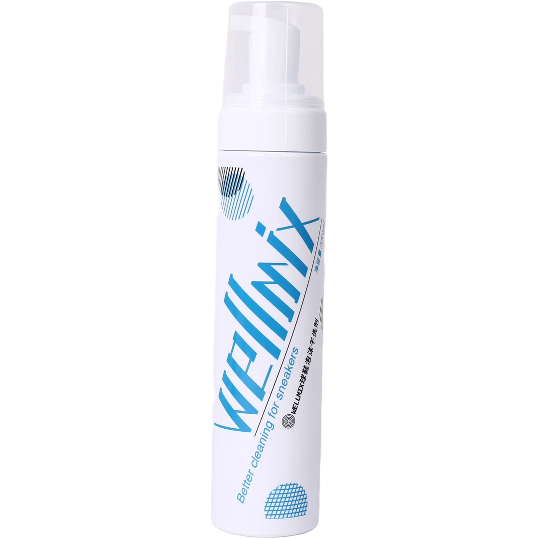 wellmix泡沫干洗剂麂皮翻毛皮勃肯鞋小白鞋神器球鞋清洗剂去渍