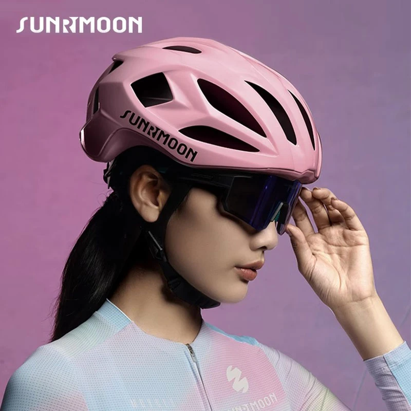 sunrimoon森瑞梦头盔山地公路自行车骑行破风头盔超轻安全头盔
