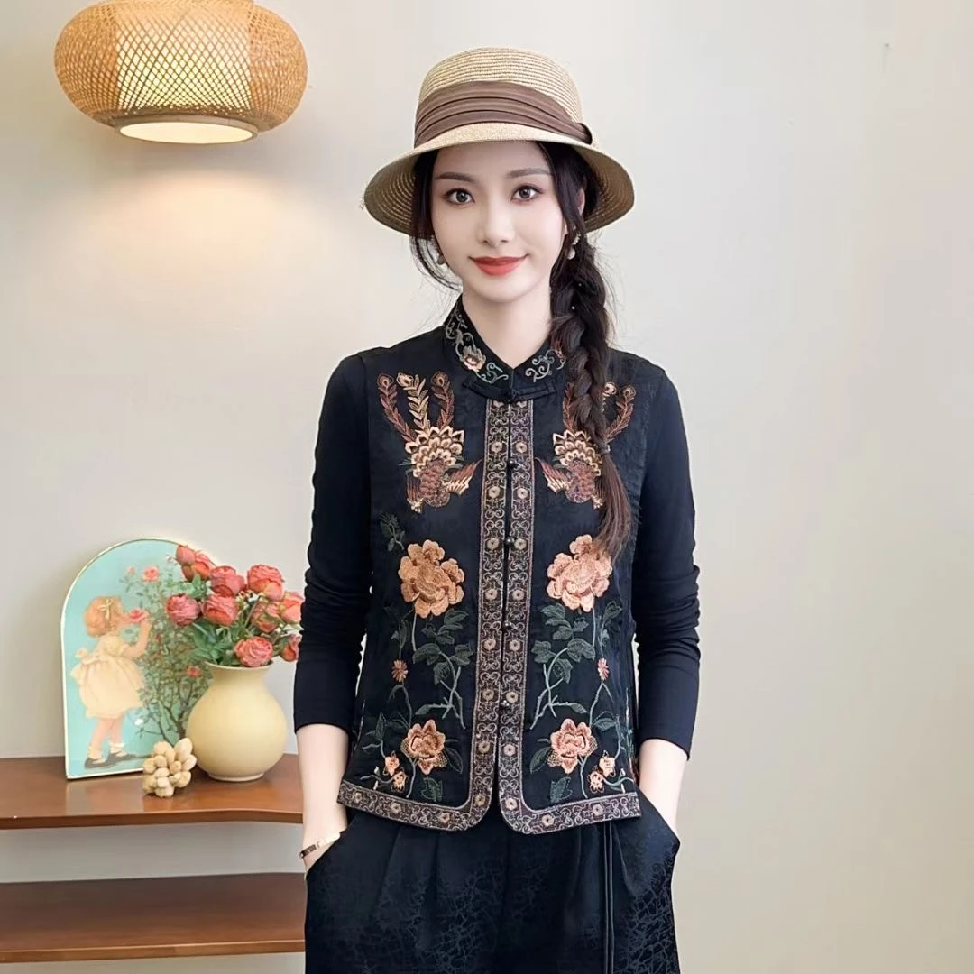 【专柜版】新中式民族风重工刺绣刺绣马甲