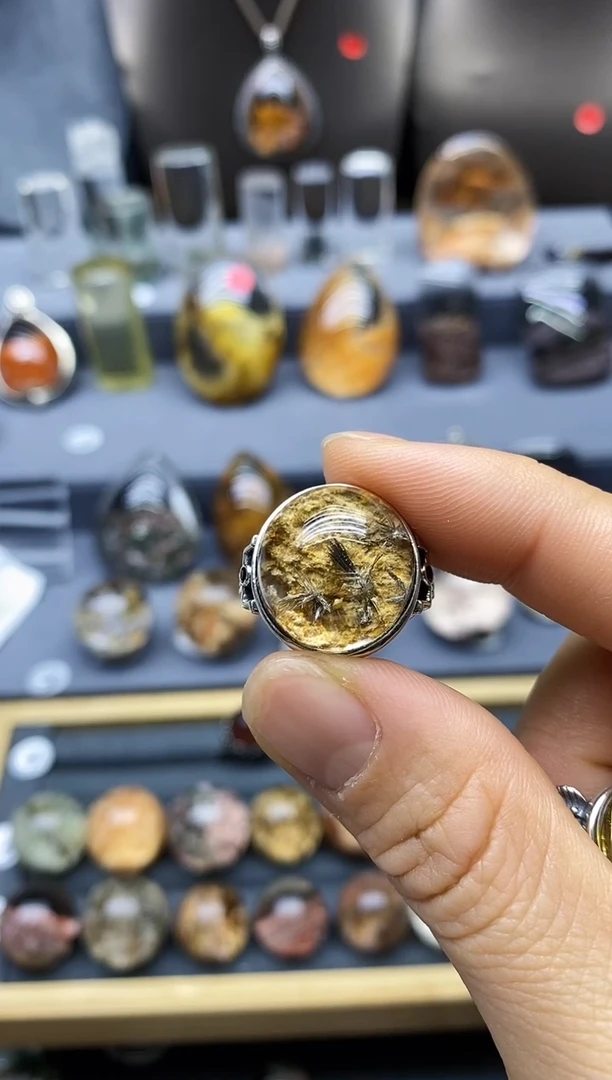 【闪购商品】水晶戒指银S925镶嵌水晶水晶