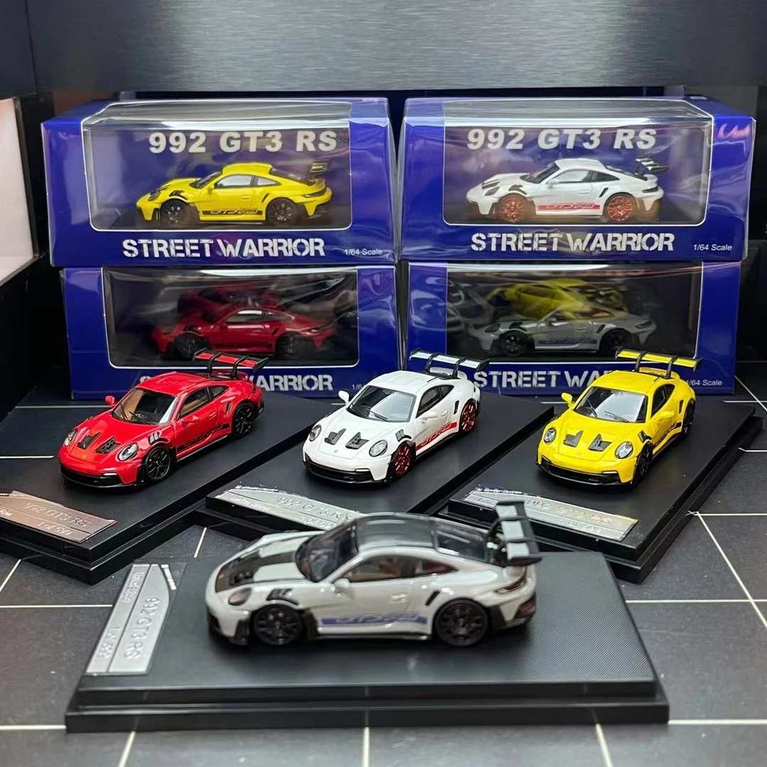 SW 1：64保时捷992 GT3 RS保时捷911合金收藏汽车模型