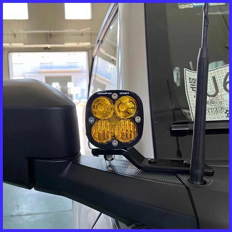 牛师傅推荐 烈马A柱灯架 射灯支架 A柱单层支架 改装LED雾灯射灯