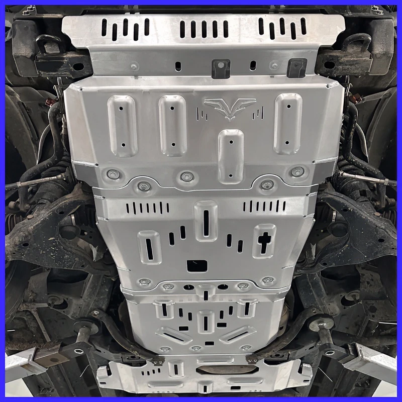 牛师傅推荐 福肯四代LC120霸道8mm铝镁合金护板发动机底护板水箱