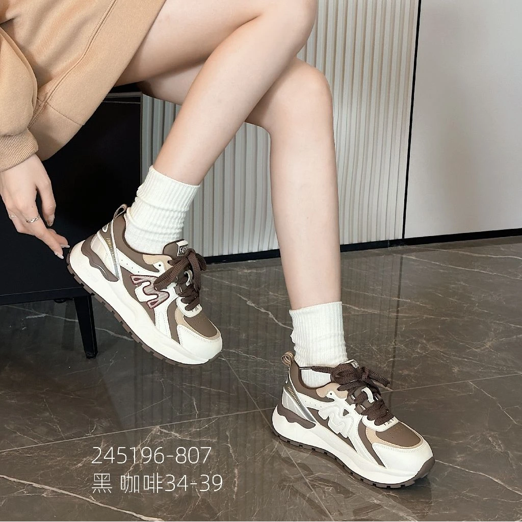 高蒂245196-807休闲鞋ins厚底韩版网红休闲鞋女学生鞋增高女鞋