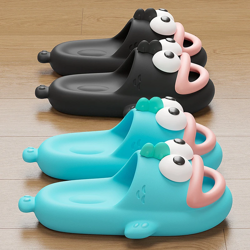 拖鞋女夏季外穿2025新款家居室内防滑eva踩屎感凉拖男