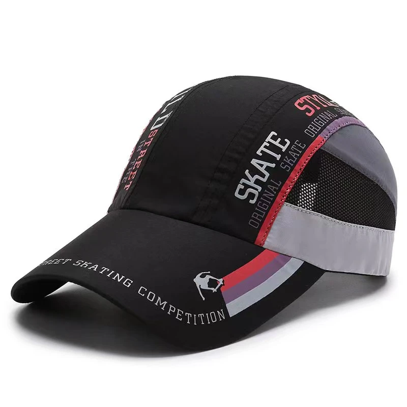 2023夏季爆款帽子舒适透气遮阳棒球帽男女夏季跑步帽钓鱼出游必备