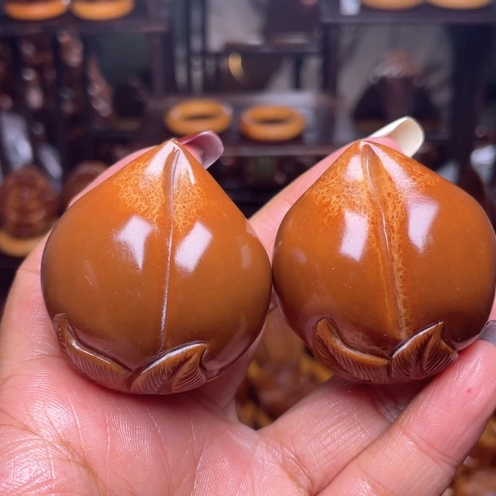 橄榄核把件柒*柒橄榄雕刻