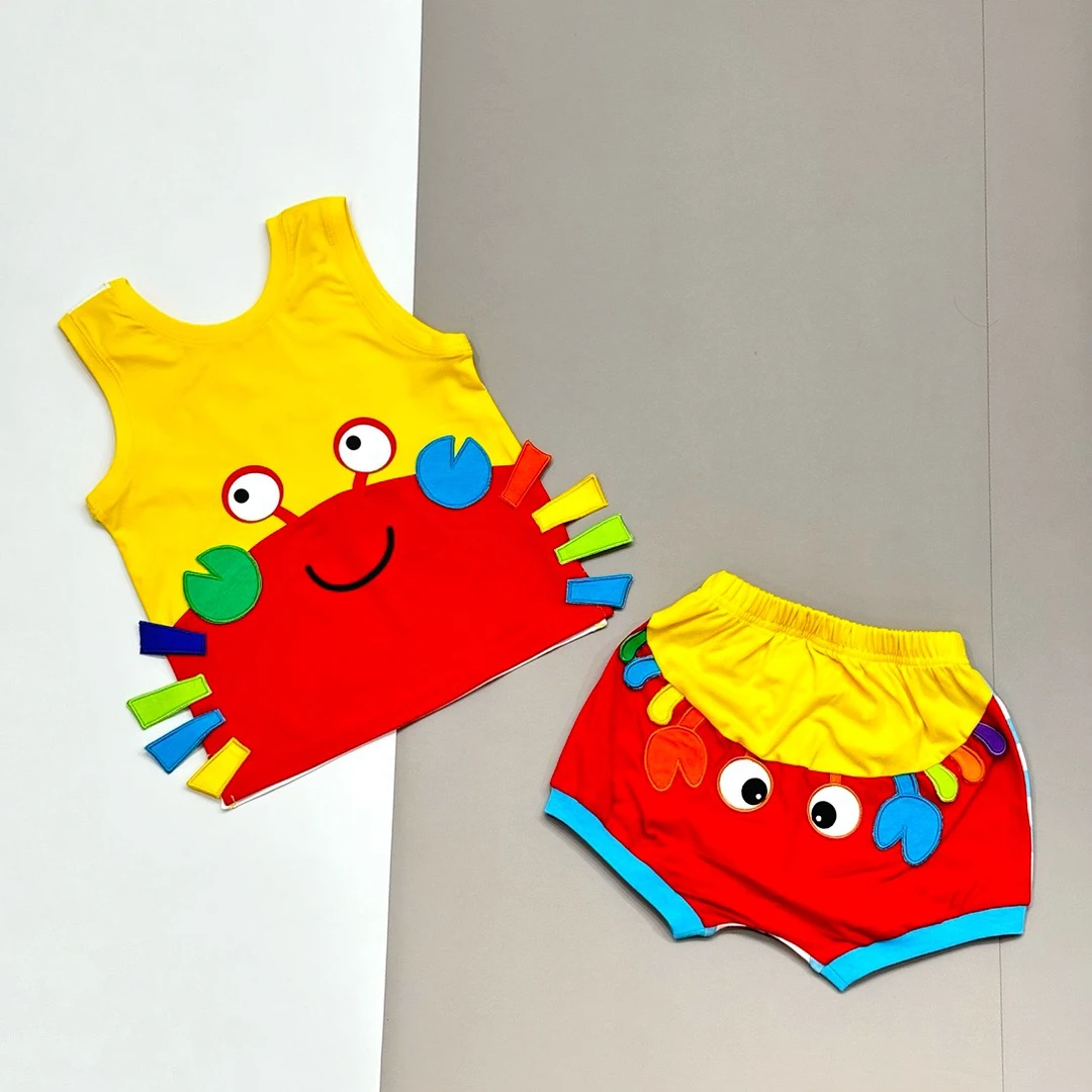 【YB】二分之一套装螃蟹，老虎，大象，足球套装