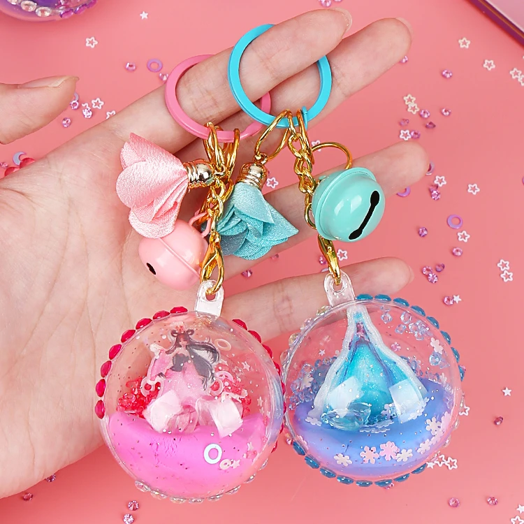 叶罗丽公主许愿水晶球小挂件儿童手工diy制作材料包女孩益智玩具