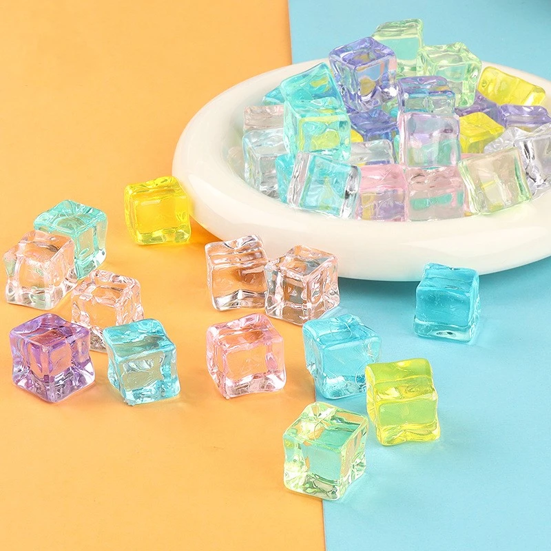 霖霖-【直播拆25宫格】透色亚克力仿真手工冰块饰品摆件产品