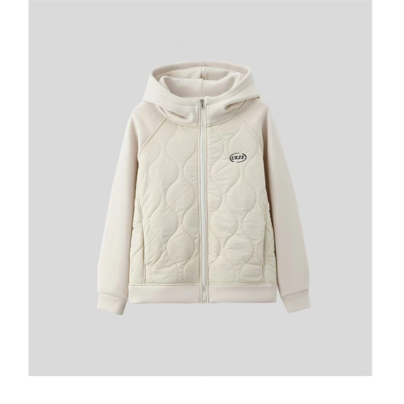 ZH-「秋冬上新」2024新款秋冬季加绒厚款拼接净版短外套O-Q650