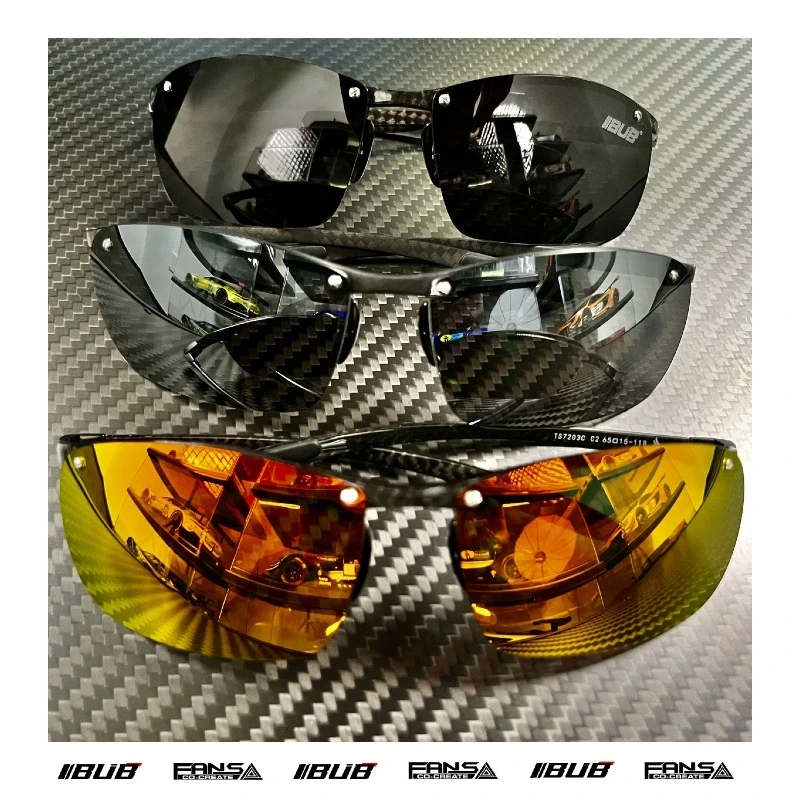 碳纤维太阳眼镜男女同款太阳镜防紫外线护目痞帅潮搭显瘦时尚遮阳