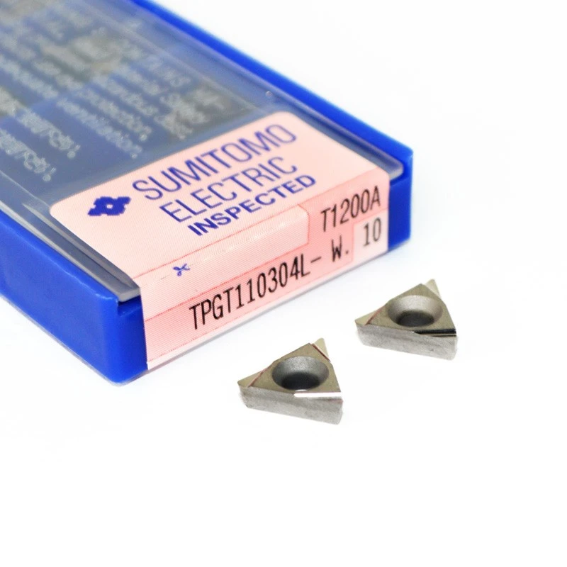 日本住友精镗孔刀片TBGT三角内孔刀粒精车不锈钢/钢件/高光