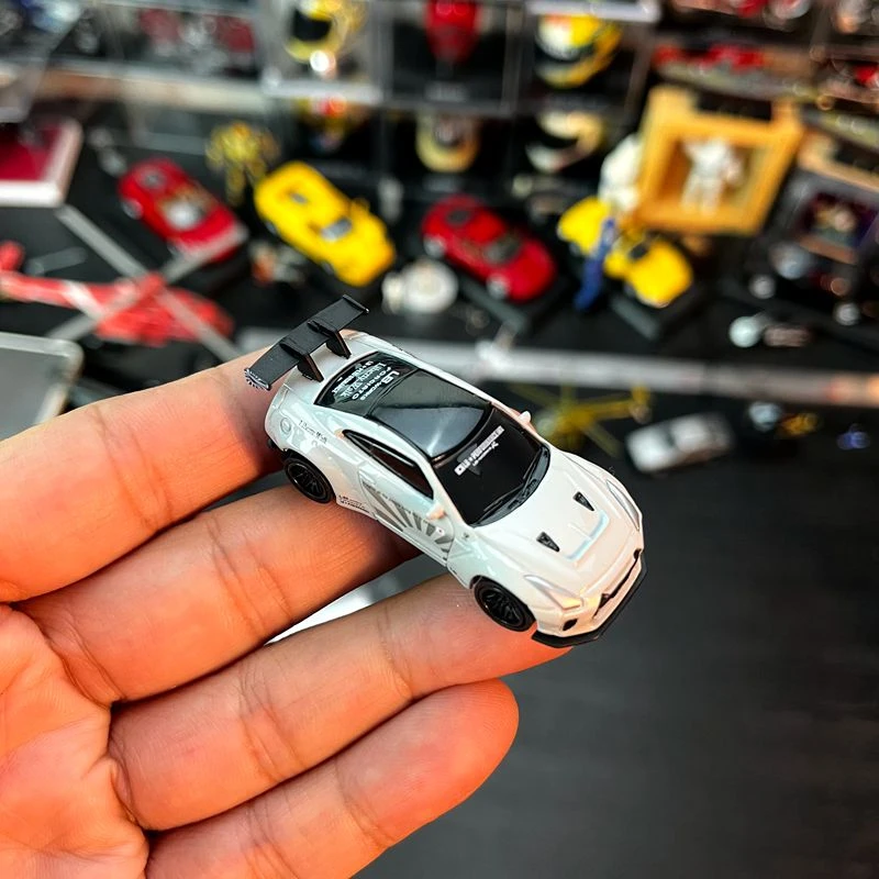 1:87合金汽车模型正版授权日产尼桑GTRR34赛车车模静态带轻微回力