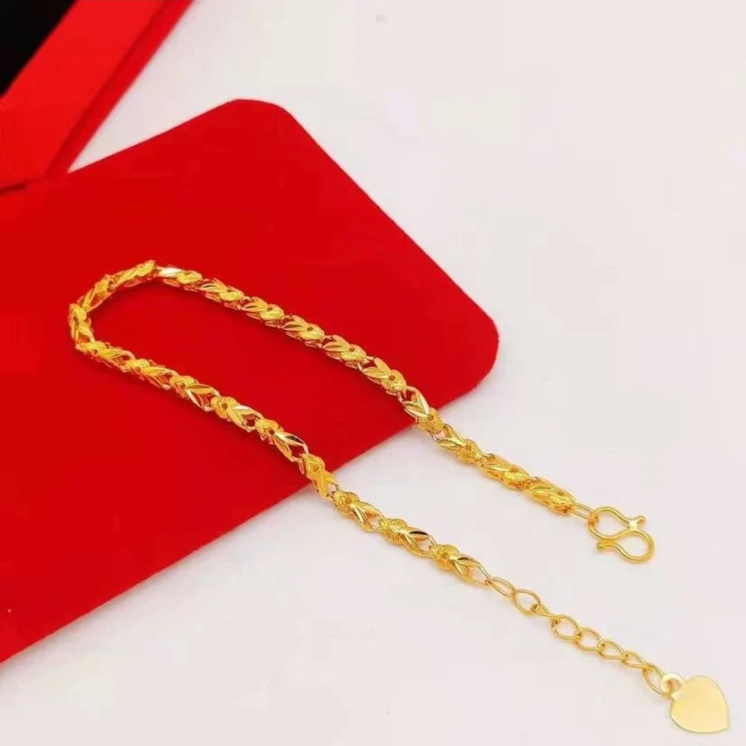 铜合金手链 （小鱼手链）女款时尚百搭女士精美经典金色