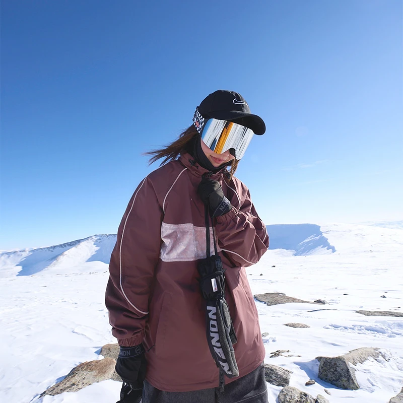 南恩滑雪服防水透气耐磨Hello kitty联名滑雪衣男女滑雪装备运动