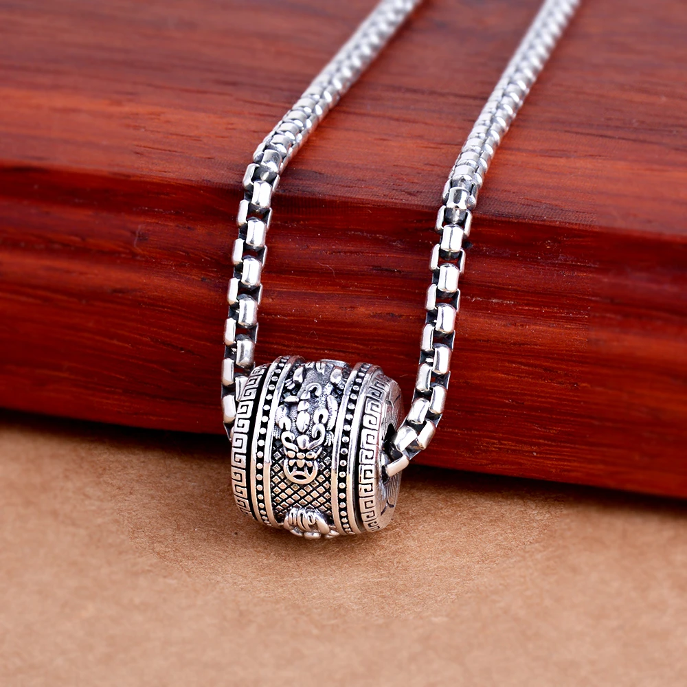 吊坠足银 《貔貅路路通》足银990可转动吊坠（单独吊坠）（约9.5克）