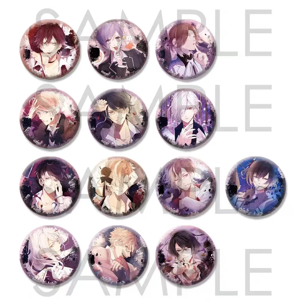 【魔鬼恋人】DL BLOODY BOUQUET烟花系列普闪大吧唧 徽章中限盲袋