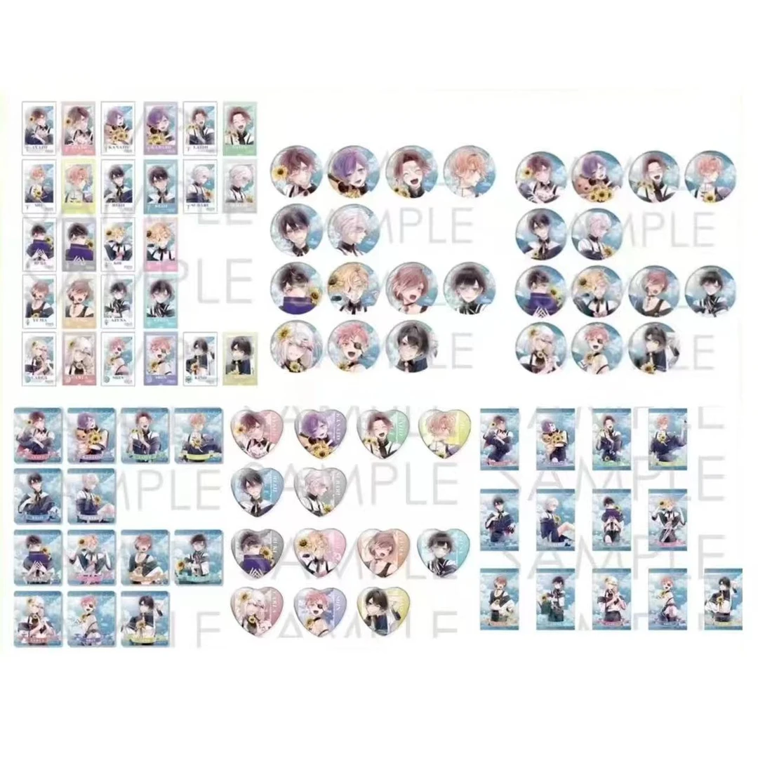 【日限】魔鬼恋人 幼年向日葵系列吧唧徽章拍立得特典亚克力砖 盲袋