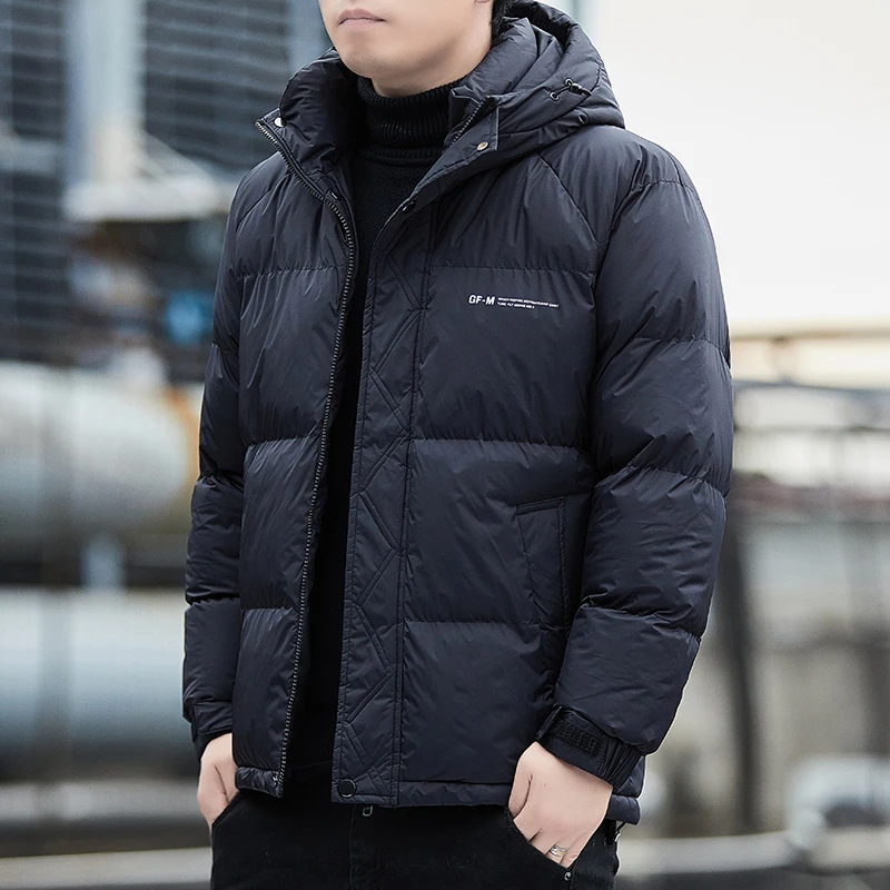 【黑金石墨烯保暖棉衣男】冬季2024新款青年棉服潮流加厚连帽防风