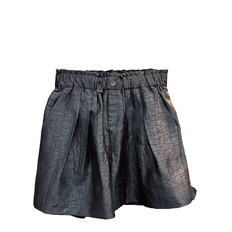 香云纱桑蚕丝百搭短裤23018