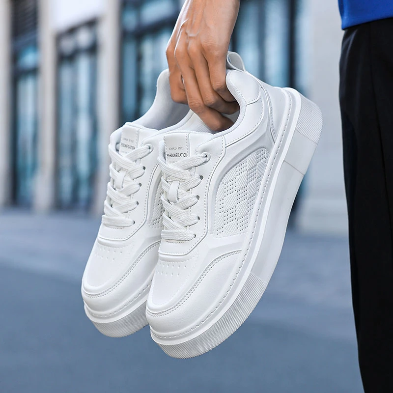 【兰兰专属】冬季新款时尚运动休闲板鞋厚底增高鞋百搭潮流潮鞋男鞋