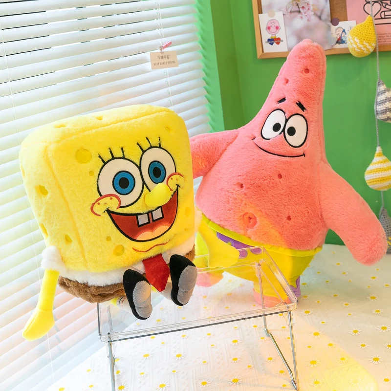 可爱海绵派大星公仔舒适柔软毛绒玩具大号娃娃玩偶节日送女生礼物