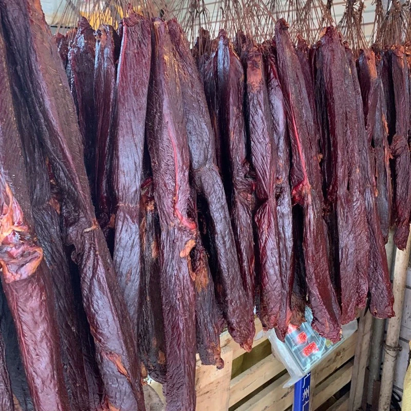 【腊牛肉】黄牛肉柴火烟熏腊味