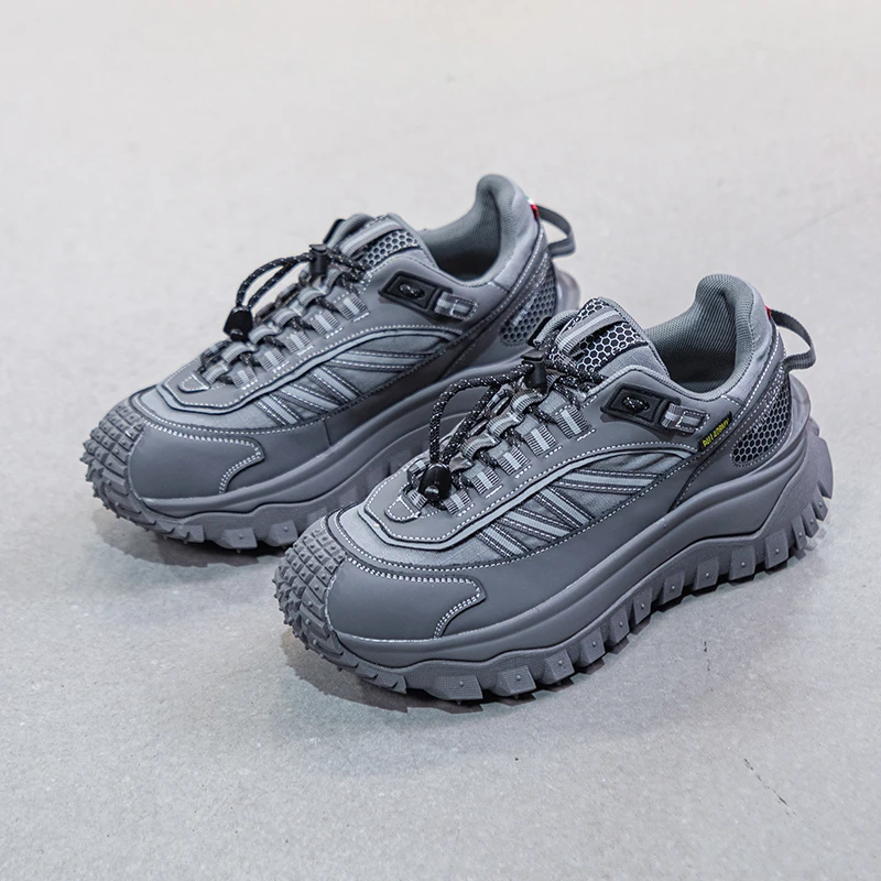 2025款小众户外徒步登山鞋男鞋厚底榴莲运动休闲鞋潮鞋情侣老爹鞋