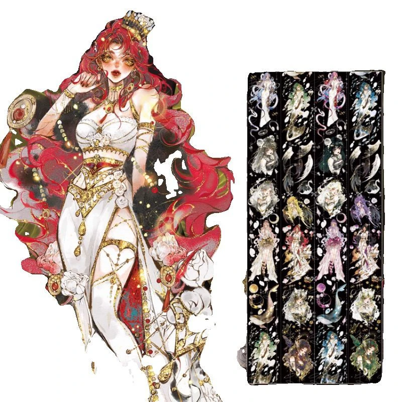 满18包邮你瞅啥妄曲贝壳光分装特材拼贴贝壳光流麻手帐胶带