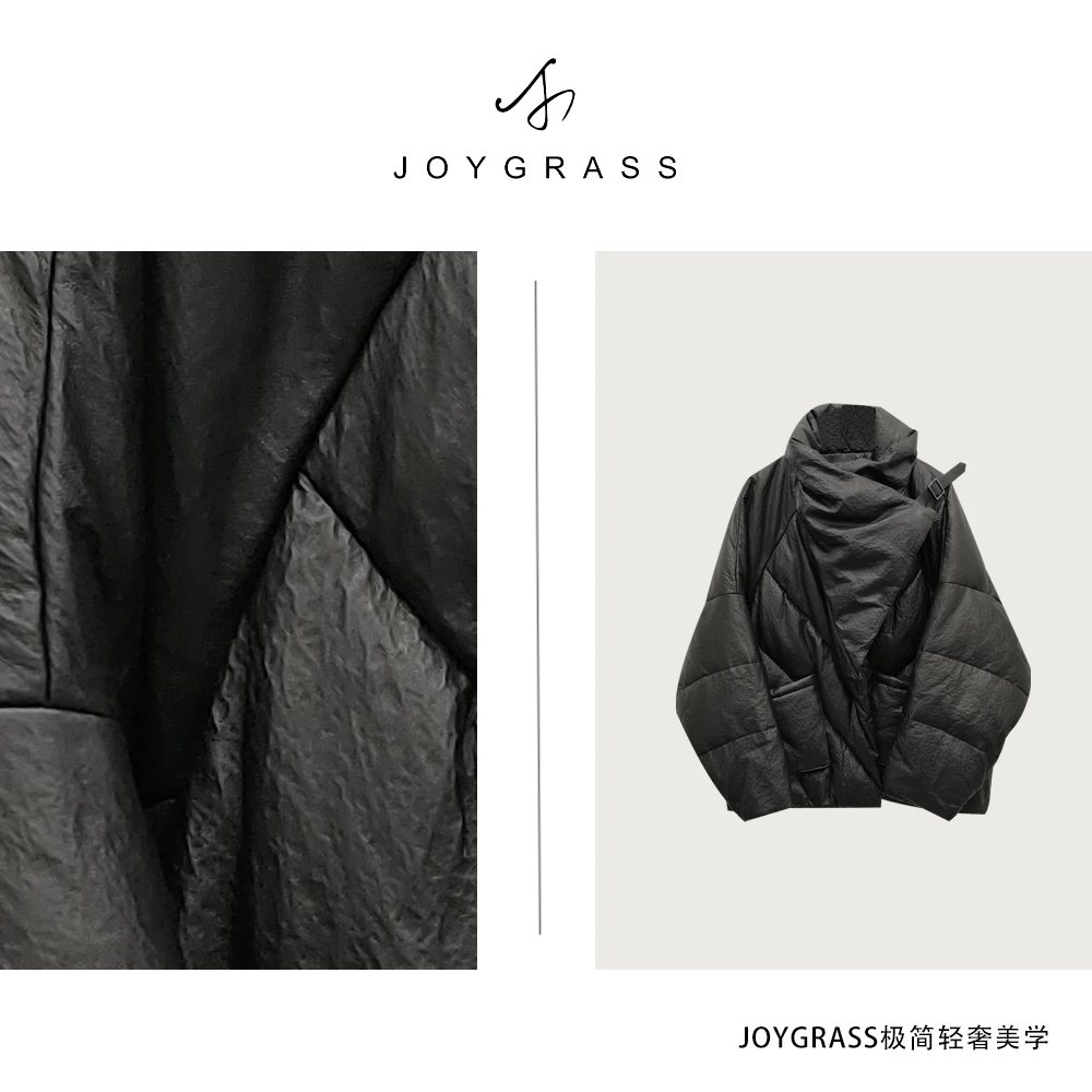 JOYGRASS(乔伊)女士轻奢时尚鹅绒服Y-21105