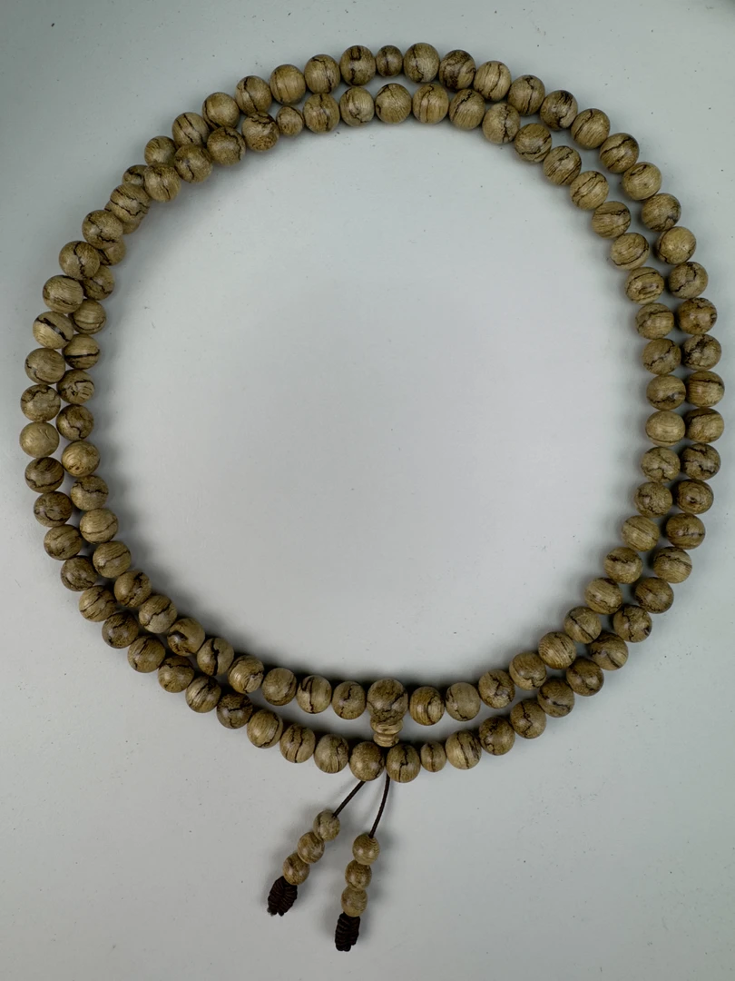 沉香E27沉香虎斑圆珠08多圈多样性发一