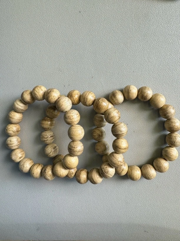 沉香E1沉香虎皮纹圆珠1.2单圈多样性发1