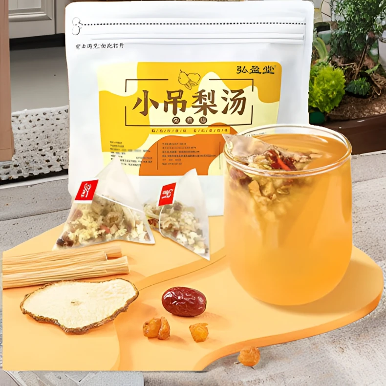 小吊梨汤秋冬必备饮品免煮老北京冰糖雪梨凉茶包免洗梨茶热饮品