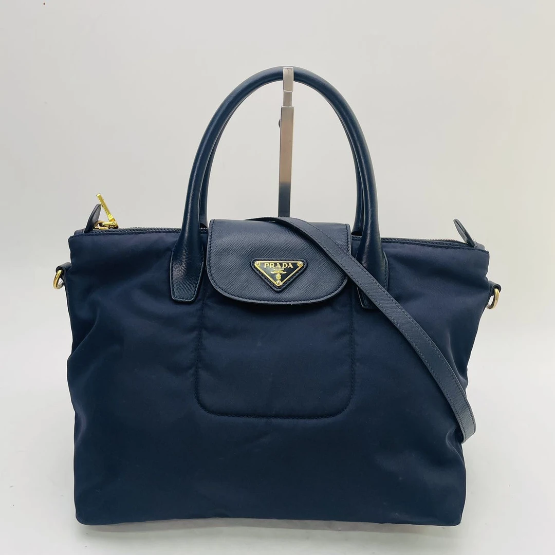95新 Prada/普拉达 YSS01178240707单肩包奢侈藏蓝